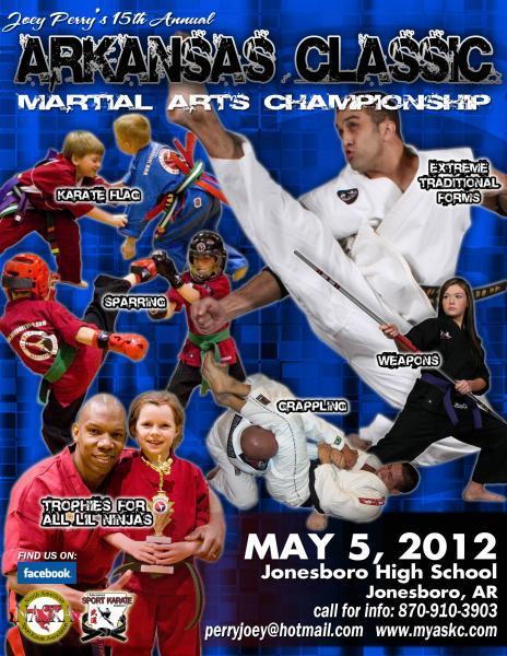 15th Annual Arkansas Classic open Martial Arts Championships